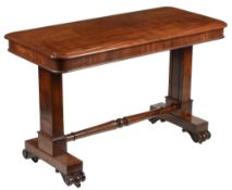 A William IV metamorphic library table, circa 1835  A William IV metamorphic library table,