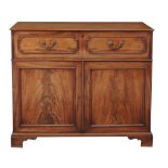 A George III secretaire cabinet , circa 1780  A George III secretaire cabinet  , circa 1780, the top