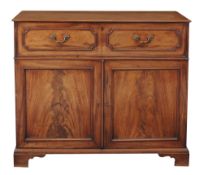 A George III secretaire cabinet , circa 1780  A George III secretaire cabinet  , circa 1780, the top