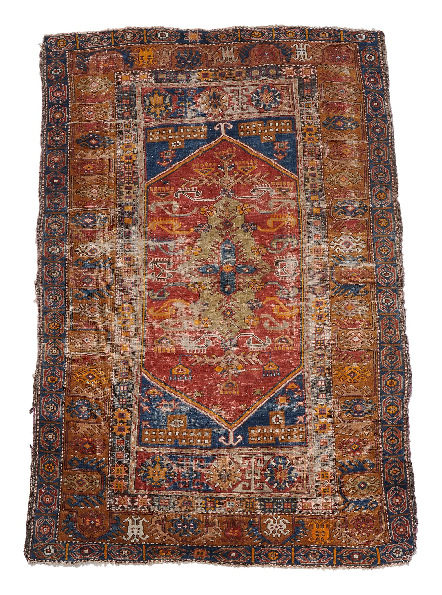 A Persian rug , approximately, together with a Turkish rug, approximately  A Persian rug  , - Image 3 of 4