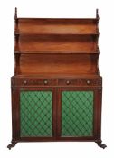 A William IV mahogany bookcase, circa 1835  A William IV mahogany bookcase,   circa 1835, the