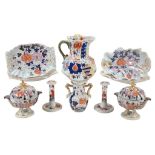 A selection of Mason's Ironstone China, various dates mostly first half19th...  A selection of