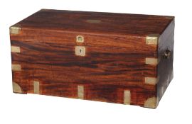 A brass-bound camphor wood chest , 19th century  A brass-bound camphor wood chest  , 19th century,