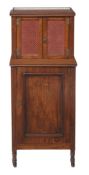 A Victorian walnut side cabinet, circa 1880  A Victorian walnut side cabinet,   circa 1880,  the