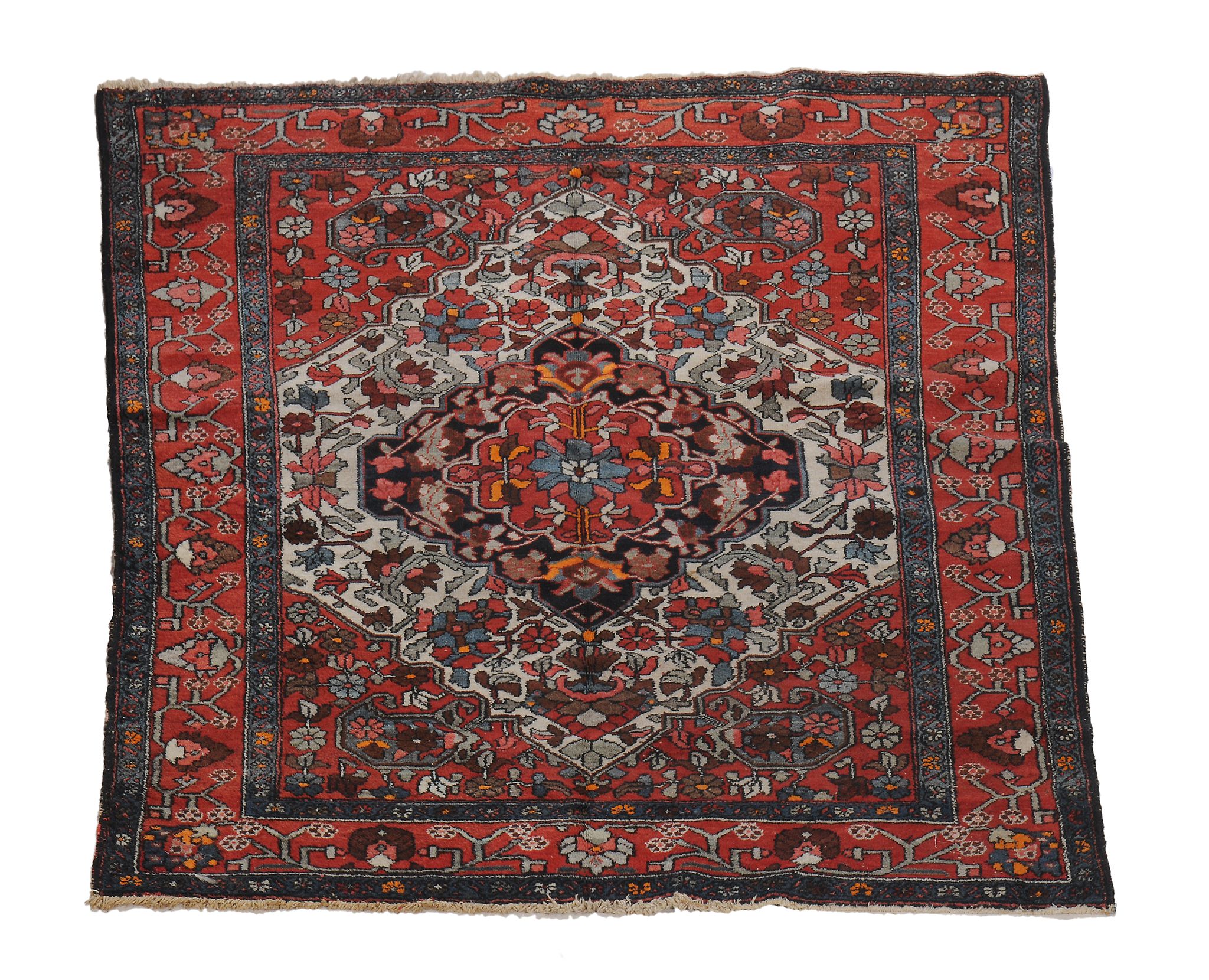 A Bakhtiar carpet , approximately 372 x 178cm , together with a Malayir rug  A Bakhtiar carpet , - Image 3 of 3