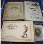 A quantity of cigarette cards, to include Wills 'safety First', 'Air raid precautions'and Players '