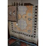 A machine woven carpet 162 x 246cm and another rug Best Bid