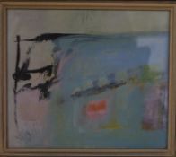 * Attributed to Margaret Gregory (1927-2011) Abstract study Oil on board Unsigned 14.5cm x 16.5cm
