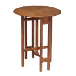 A Gordon Russell 1930s Cotswold School, small octagonal drop leaf table