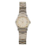 Ebel, ref.183908, a lady's stainless steel and gold plated centre seconds...  Ebel, ref.183908, a