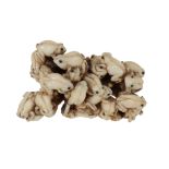 An ivory netsuke in the style of Mitsumasa, 19th century  , carved as a mass of small frogs upon a