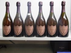 Champagne Dom Perignon Rose 19966 bts OWC