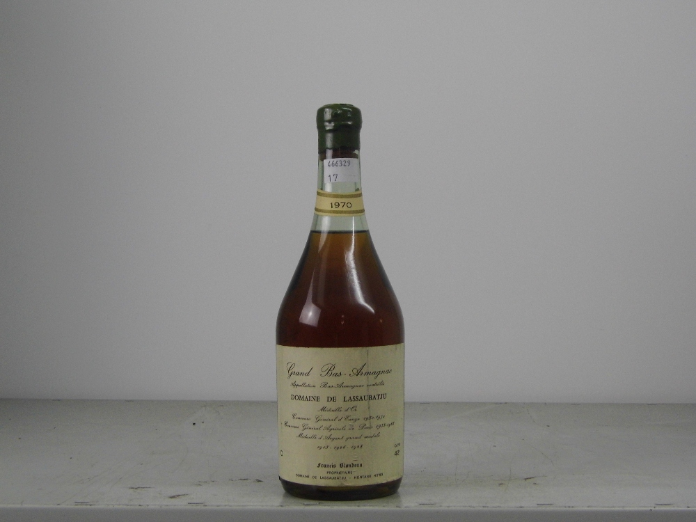 Grand Bas Armagnac 1970Domaine de Lassaubtju70cl 42% vol1 bt