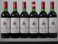 Chateau Musar 1985 Bekka Valley 12 bts OCC