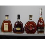 Cognac Chateau Montifaud 1975 Bt No 87 50cl  43% vol 1 bt Hennessy XO Cognac 70cl 40% vol 1 bt