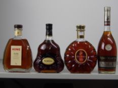 Cognac Chateau Montifaud 1975 Bt No 87 50cl  43% vol 1 bt Hennessy XO Cognac 70cl 40% vol 1 bt