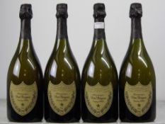 Champagne Dom Perignon 2004 4 bts (2 in presentation box)