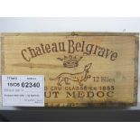 Chateau Belgrave 2000 Haut Medoc12 bts OWC