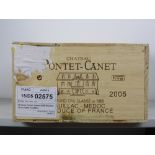 Chateau Pontet Canet 2005 Pauillac 12 bts OWC