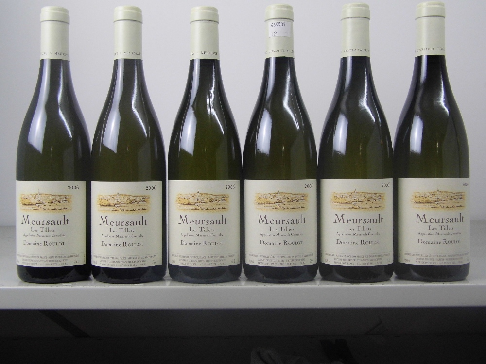 Meursault Les Tillets 2006 Domaine Roulot 12 bts - Image 2 of 2