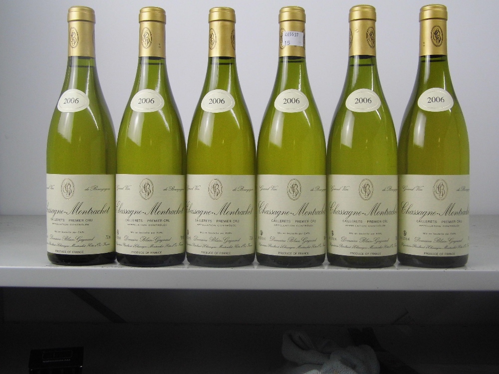 Chassagne Montrachet 2006 Domaine Blain-Gagnard 12 bts - Image 2 of 2