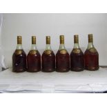 Cognac J Salignac Napoleon Cognac Reserve de L'Aiglon 1960s bottling 24 fl oz 70% proof 6 bts