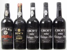 Cockburn's Vintage Port 1970 1 bt Offley Boa Vista Vintage Port 1977 1 bt Dow's Vintage Port 1960