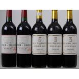 Chateau Palmer 2008Margaux2 bts Chateau Lynch Bages 2002 Pauillac 2 bts Chateau Pichon Longueville