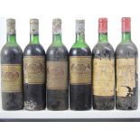 Chateau La Lagune 1970 Haut Medoc2 bts Chateau Batailley 1970 Pauillac 4 bts Chateau Potensac 1973