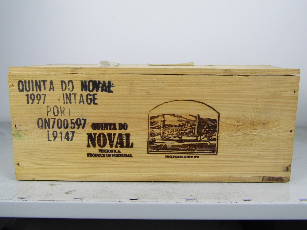 Quinta do Noval Vintage Port 19976 bts OWC100pts Robert Parker. A very low production year (1200 - Image 2 of 2