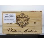 Chateau Montrose 2011 St Estephe 12 bts OWCIN BOND