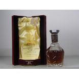 Chivas Regal Chairman's Reserve II 25 Yr OldCrystal Decanter with stopper and silver metal neck