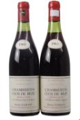 Chambertin Clos de Beze 1969 Domaine Clair Dau 2 bts