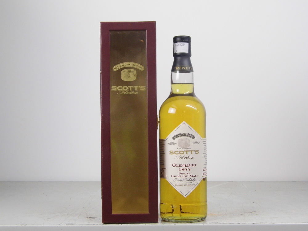 Glenlivet 1977Natural Cask StrengthScott's SelectionBottled 200570cl 49% Vol 1 bt Original