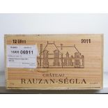 Chateau Rauzan Segla 2011 Margaux 12 bts OWC IN BOND