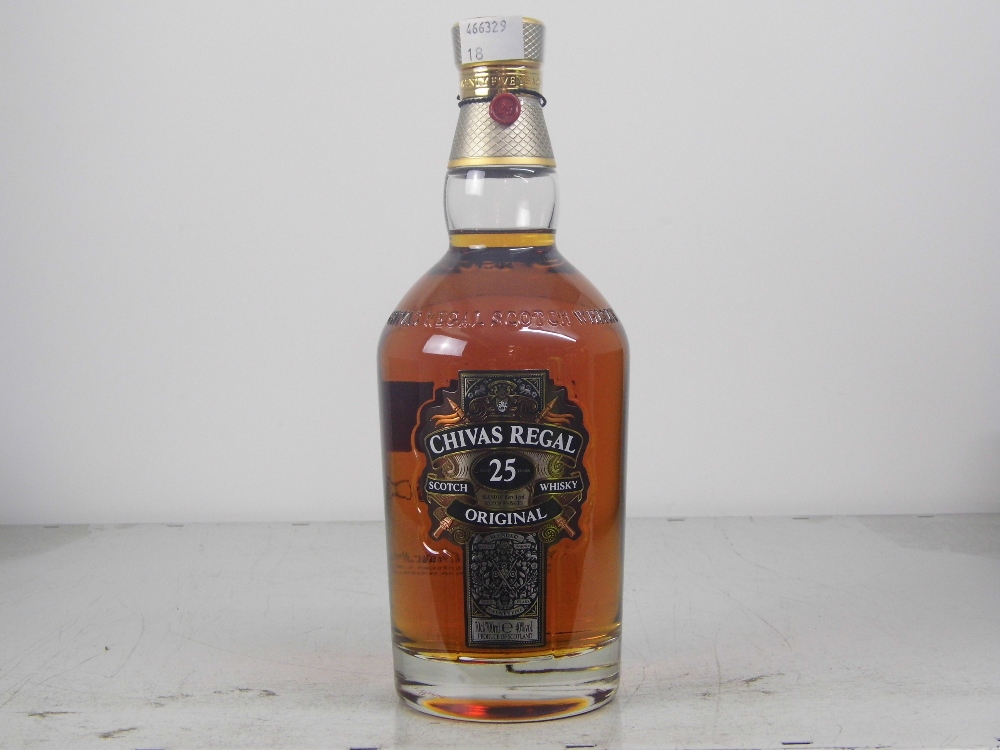 Chivas Regal 25 Yr Old70cl 40% vol1 bt Original Presentation Case