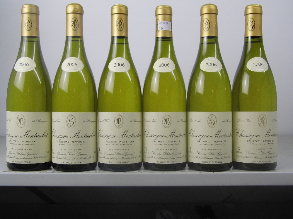 Chassagne Montrachet 2006 Domaine Blain-Gagnard 12 bts