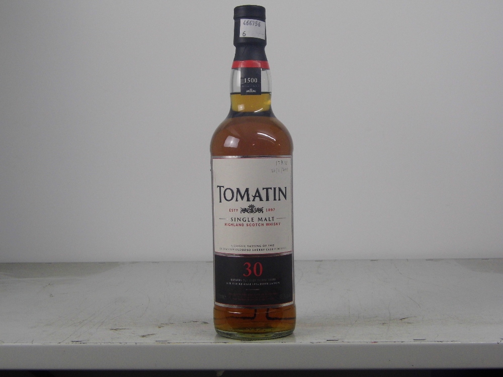 Tomatin 197630 Yr OldLimited release of 1500 bts70cl 49.3% vol1 bt Haig Gold Label 26 2/3 Fl Oz