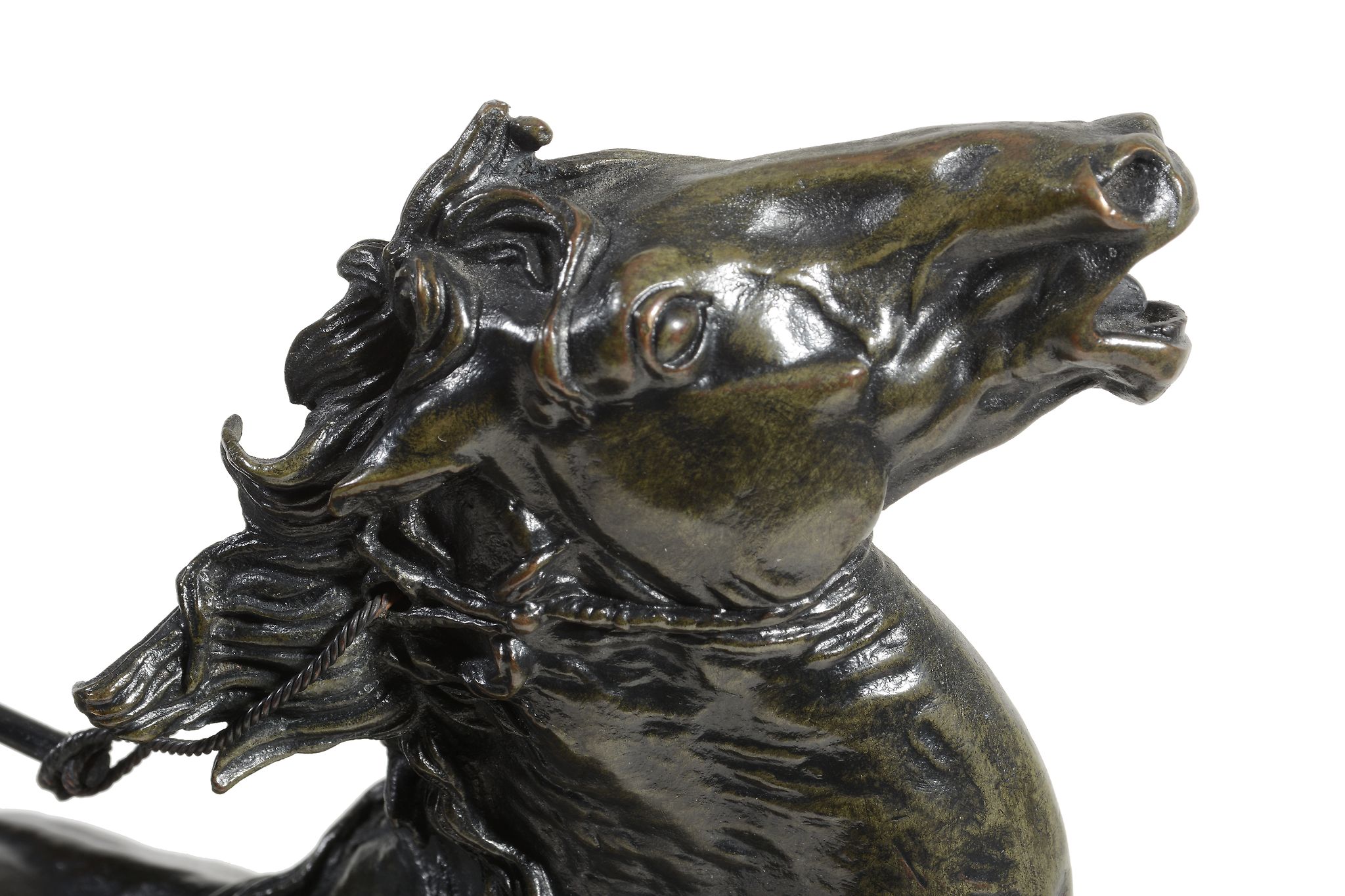 Evgeni Alexandrovich Lanceray , a patinated bronze equestrian group the... Evgeni Alexandrovich - Image 3 of 4