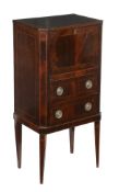 A George III mahogany writing cabinet, circa 1810  A George III mahogany writing cabinet,   circa