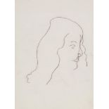 Sir Matthew Smith (1879-1959) - Three drawings of Lauretta Hugo Nicholson conte chalk on paper