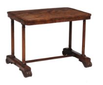 A George IV mahogany occasional table , circa 1825  A George IV mahogany occasional table  , circa