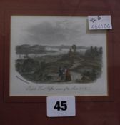 Two19th Century prints of Bristol 'Clifton' and a quantity of assorted prints (6)