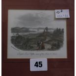 Two19th Century prints of Bristol 'Clifton' and a quantity of assorted prints (6)
