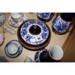 A quantity of decorative ceramics to include a Hatton Beck studio pottery jug, The Nanking Cargo