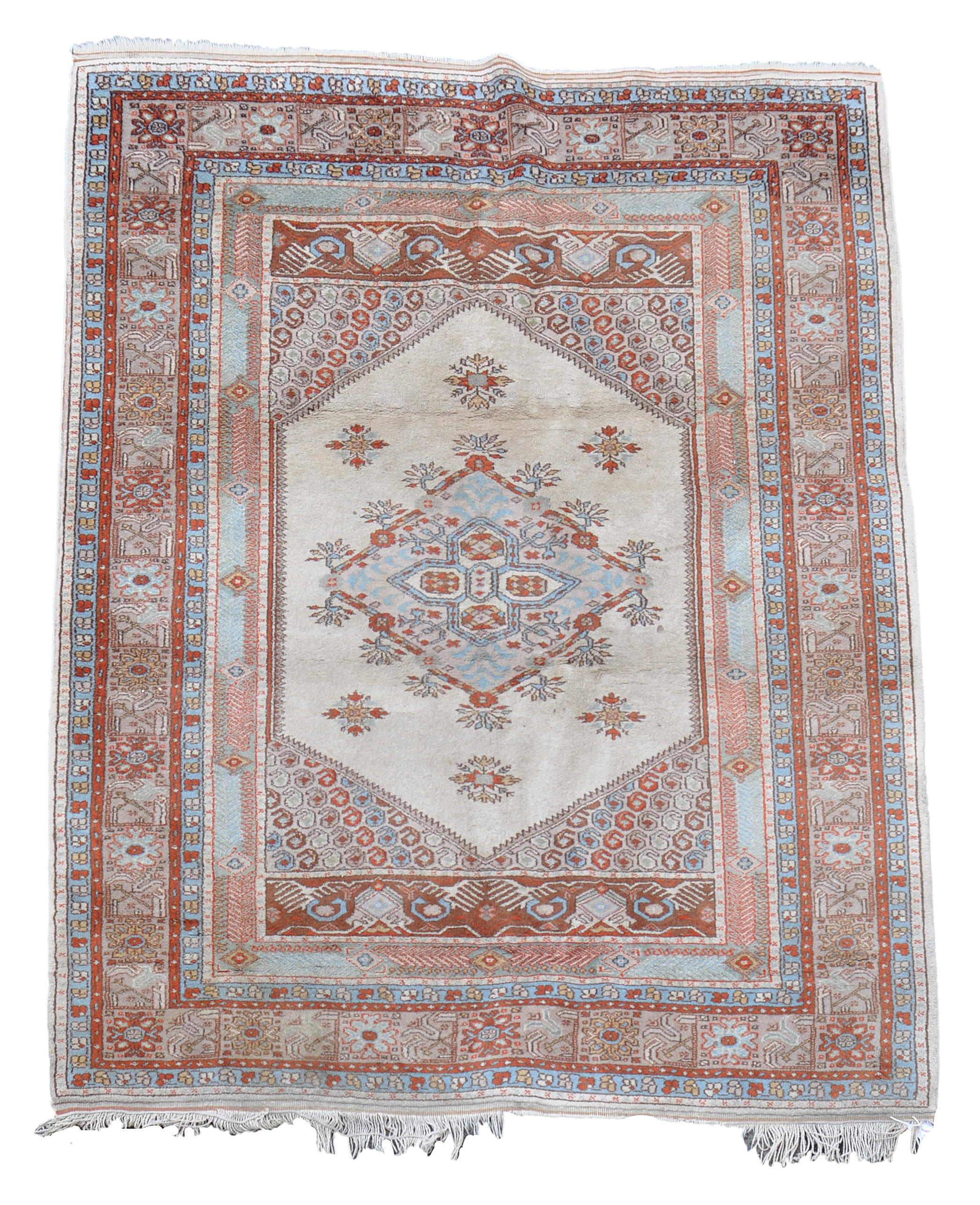 A Shiraz rug, approximately 220cm x 154cm