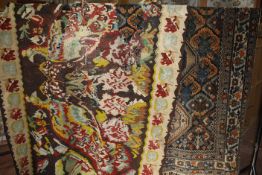 A Persian rug 184 x 125cm together with a kilim carpet (a/f)   Best Bid