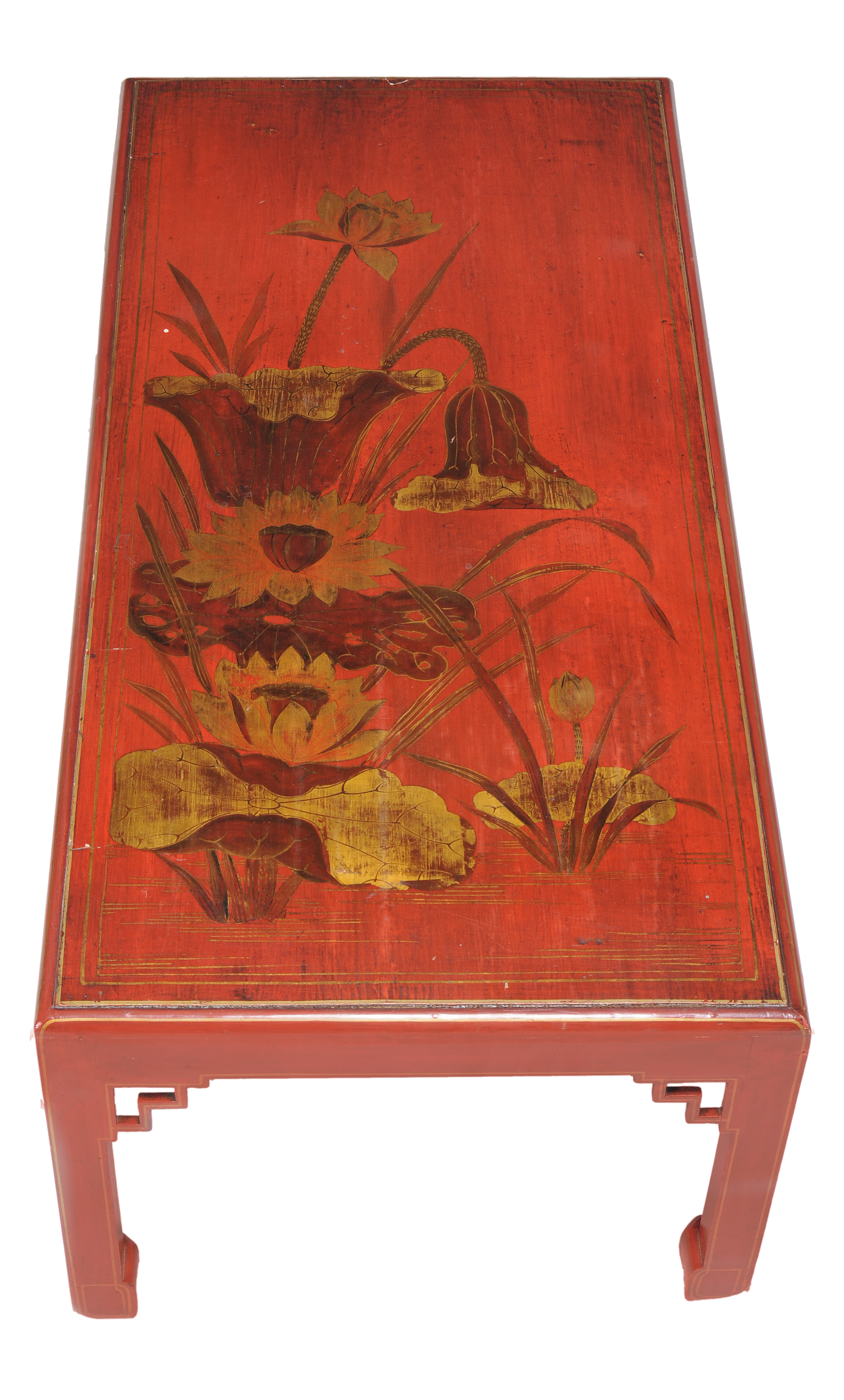 A Chinese lacquer low table - Image 2 of 2