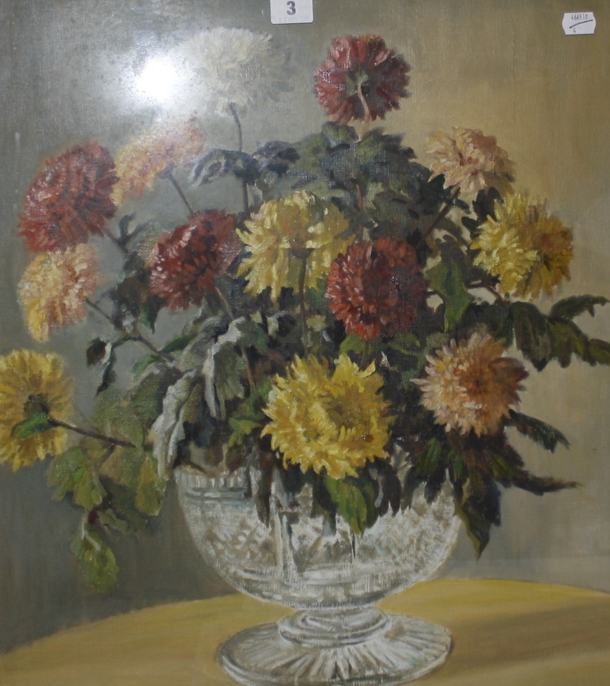 James Torrington Bell (Scottish, 1898-1970) Still life of flowers Pastel Signed lower right 59cm x