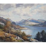 Wyndham Lloyd (1909 - 1997) 'Llyn Padarn, North Wales' Oil on canvas Signed lower left 49.5cm x 59.